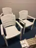 Plastic tables &#x26; chairs &#x26; fencing