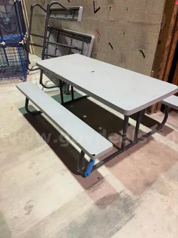 One Picnic Table