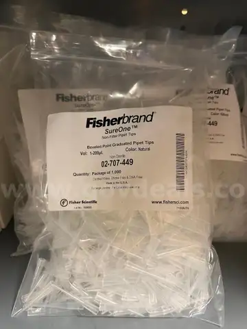 Pipet Tips - unopened bag