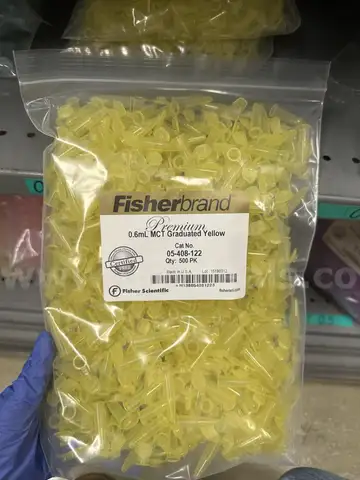 Microcentrifuge Tubes - unopened bag