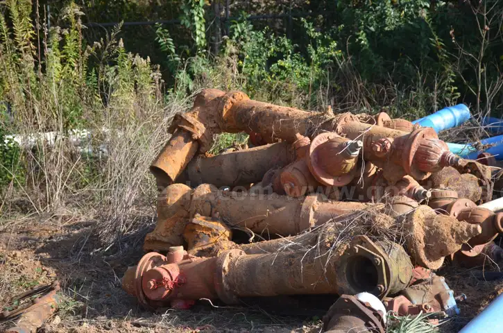 Lot of Old Hydrants and Meter Lids