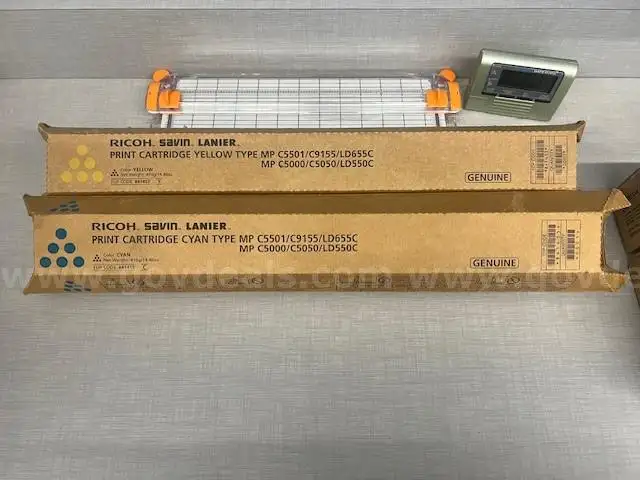 Lot of 19 Toners/Ink   RICOH, SAVIN, LANIER and HP