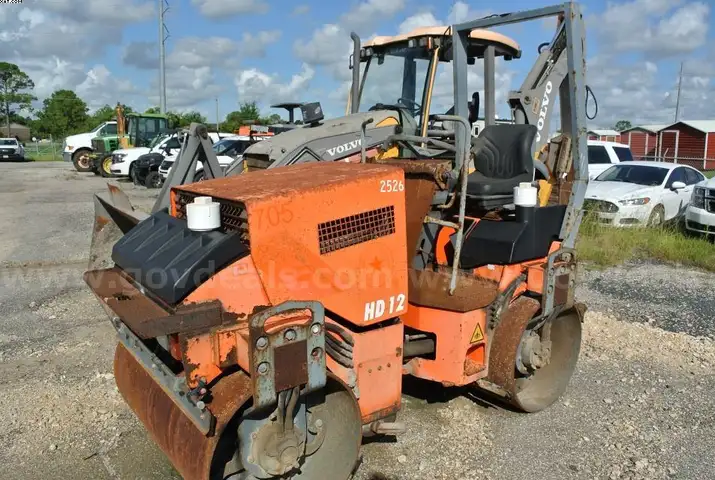 2007 HAMM ND12 DOUBLE DRUM ROLLER