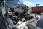 2008 Ford F-750 Diesel Dump Truck - does not drive / run - no engine