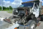 2008 Ford F-750 Diesel Dump Truck - does not drive / run - no engine