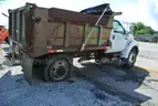 2008 Ford F-750 Diesel Dump Truck - does not drive / run - no engine
