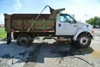 2008 Ford F-750 Diesel Dump Truck - does not drive / run - no engine