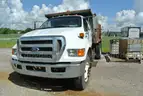 2008 Ford F-750 Diesel Dump Truck - does not drive / run - no engine