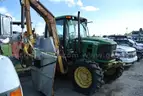 2008 John Deere 5525 4WD CAB PTO with Attached Mower diesel
