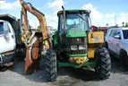 2008 John Deere 5525 4WD CAB PTO with Attached Mower diesel