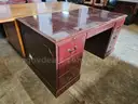 Wooden desk