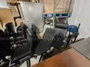 (16) Chairs -- (4) guest chairs &#x26; (12) rolling office chairs