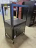 Media roller stand