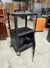 Media roller stand