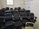 Chair lot 2 - (approx 38 chairs total) - Approx 35 rolling chairs - 3 guest chairs