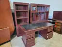 3-piece office furniture suite - 2 cabinets / 1 desk