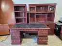 3-piece office furniture suite - 2 cabinets / 1 desk