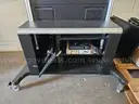 (2) 55&#x22; Smart Board w/ rolling stands -- Non working - great heavy duty stands