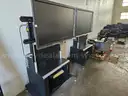 (2) 55&#x22; Smart Board w/ rolling stands -- Non working - great heavy duty stands