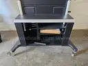 (2) 55&#x22; Smart Board w/ rolling stands -- Non working - great heavy duty stands