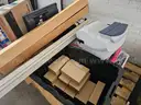 (8) Pallets Office items - misc incl. 12+ typewriters, 3 safes, binders, scanners &#x26; more