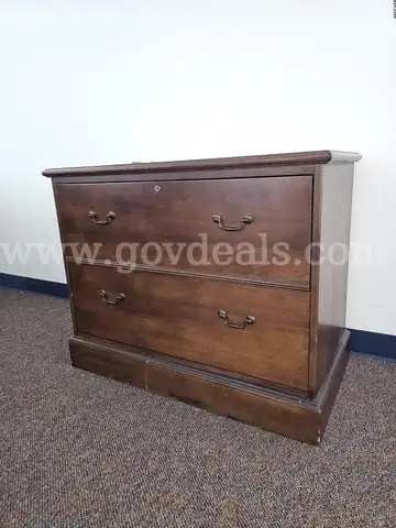 Cabinet 8 - 2 drawer lateral wood