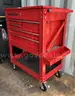 Red US General Tool Cart with Misc Tools
