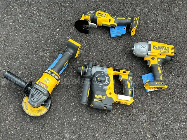 Dewalt Tools - Impact Wrench, Cordless Hammer, Angle Grinder, Multi-Tool