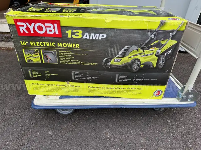 RYOBI 13 AMP 16&#x22; MOWER