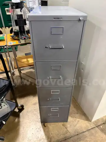 4-Drawer Metal Filing Cabinet