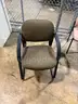 Lot of 8 Upholstered Guest Chairs – Mixed Metal and Wood Frames