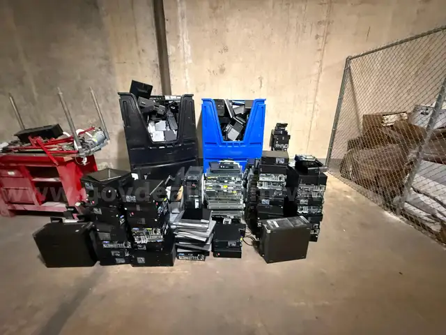 Assorted Electronic Scrap Lot