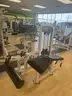 Prone leg curl machine