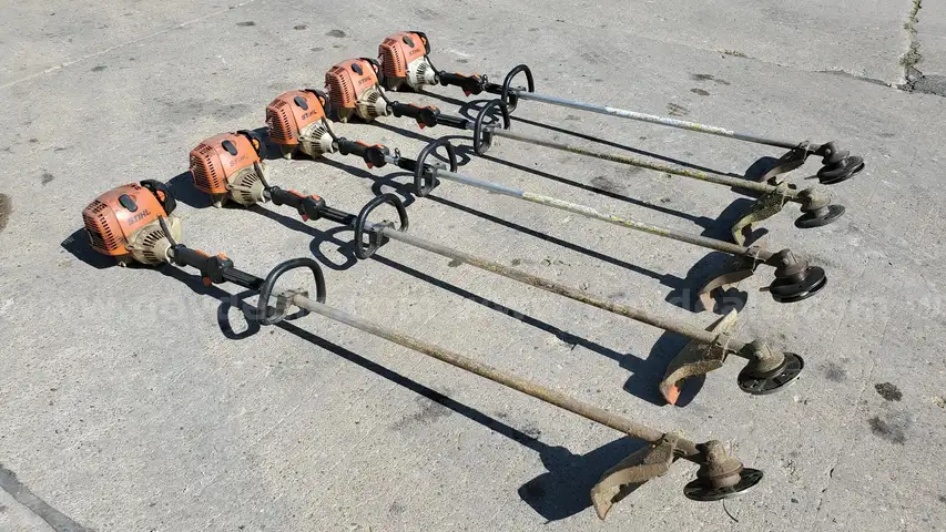 Lot of 5 - Stihl Gas Powered Trimmers