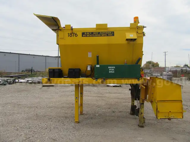 2016 Spaulding Mfg. Truck Mounted Asphalt Hot Box