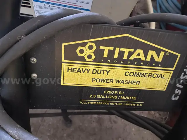 Lot of Two (2) Power Washers