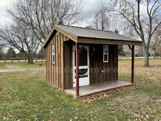 8 x 12 Bunkie/Cabin/Storage Shed