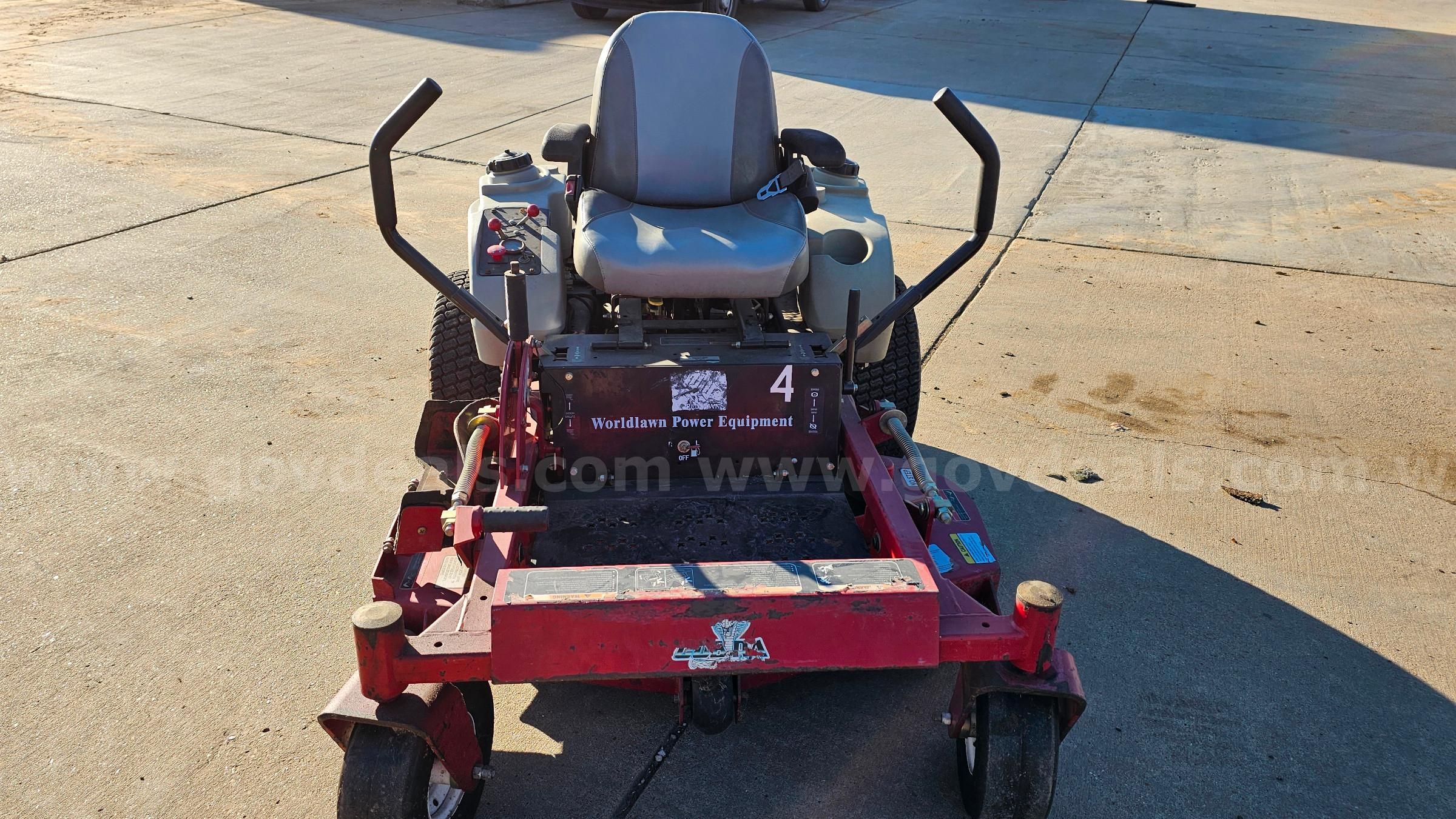 Worldlawn Cobra WYZ4823KW H Zero Turn Mower 48 Deck AllSurplus