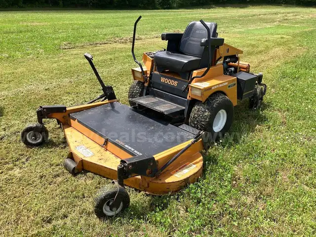 Woods Zero turn mower with Kubota diesel engine.