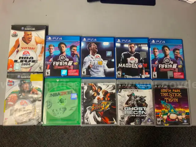 Various Game Disks