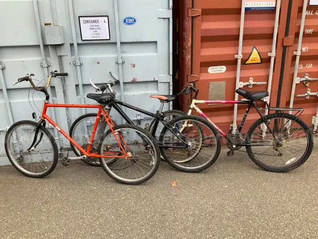 3 Bicycles for sale