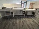 Set of Teller Desks/Half Walls