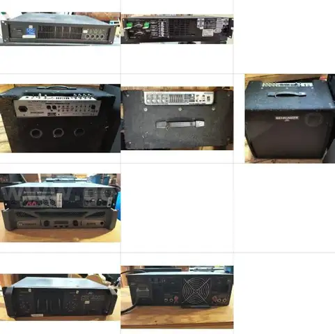 LARGE LOT OF AUDIO/SOUND EQUIPMENT