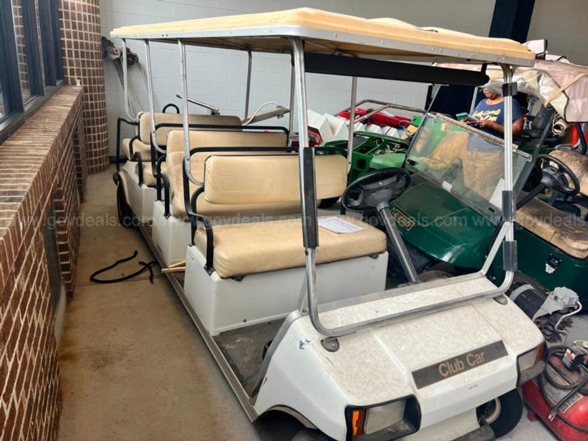 Club Car - 2008 Villager 8 Passenger Golf Cart | AllSurplus