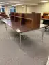 Lot of Workstation Tables and Chairs