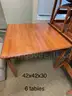 Lot of Miscellaneous Chairs &#x26; Tables