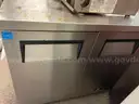 Lot of (1)Funnel Cake Fryer &#x26; (1) Undercounter Refrigerator