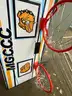 Lot of (1) Shot Clock &#x26; (1) Basketball Hoop on Back Board