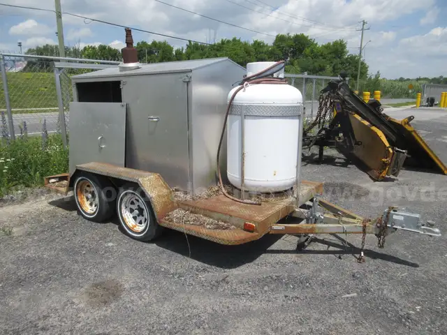Trailer mounted propane powered generator/ Chrysler engine