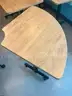 Lot of 10 Tables and 4 Corner Ends